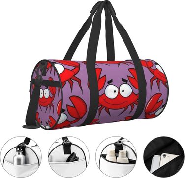 Спортивна дорожня сумка Краб для чоловіків та жінок, велика сумка для пляжу та тренувань