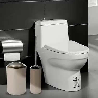 Набір аксесуарів для ванної кімнати Vialex 248230, 6 предметів, бежевий