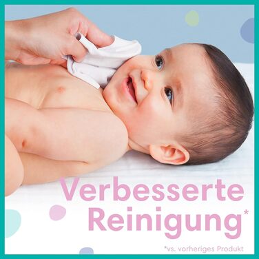 Дитячі вологі серветки Pampers Sensitive Baby, 1200 серветок (15 x 80) для чутливої дитячої шкіри, дерматологічно протестовано, дитяче початкове обладнання для новонароджених, 80 шт. (15 упаковок) 1200 шт. (1 упаковка)