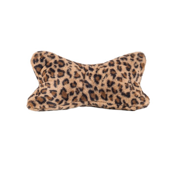 Подушка для шиї MAGMA Reading Bone Panthera Leopard Pattern 42x22x22 см Поліестер Штучне хутро Зроблено в Німеччині