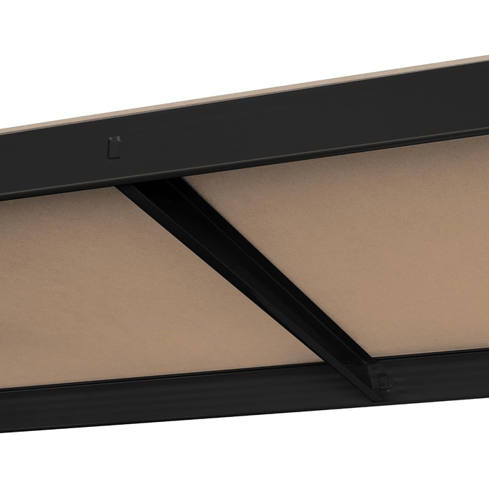 Металевий журнал Rebel Regal 180x90x40 чорний RB-1251B