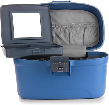 Легка косметичка, 36 см Синя (лазурна)