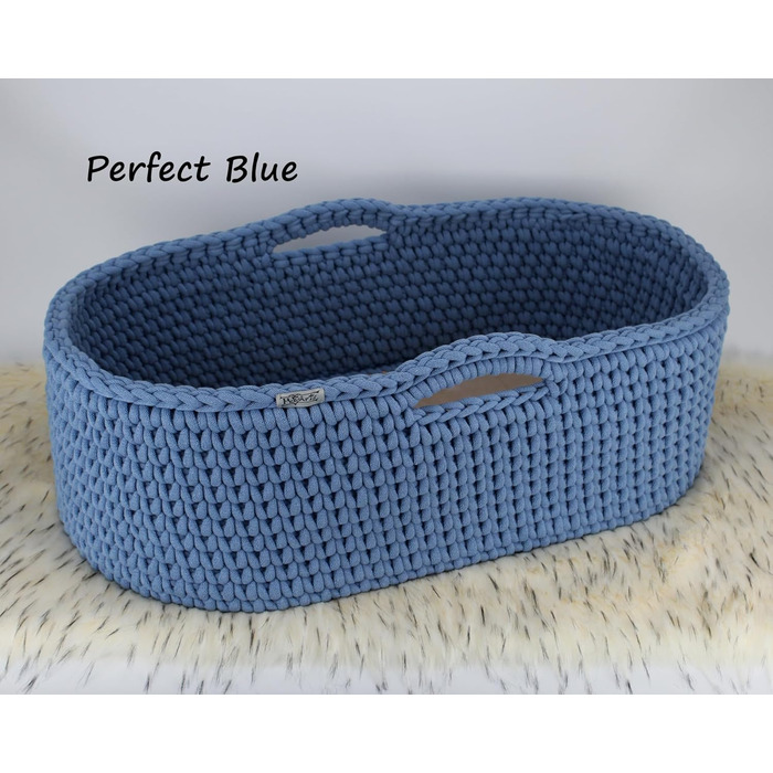 Кошик Moses для малюків, в&39язаний гачком, ексклюзивний дитячий кошик ручної роботи, мобільне дитяче ліжечко для новонароджених, вибір кольорів від 199.00