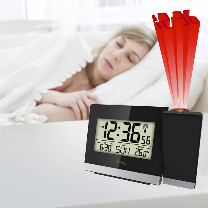 Годинник проекційний Technoline WT536 Black (WT536)