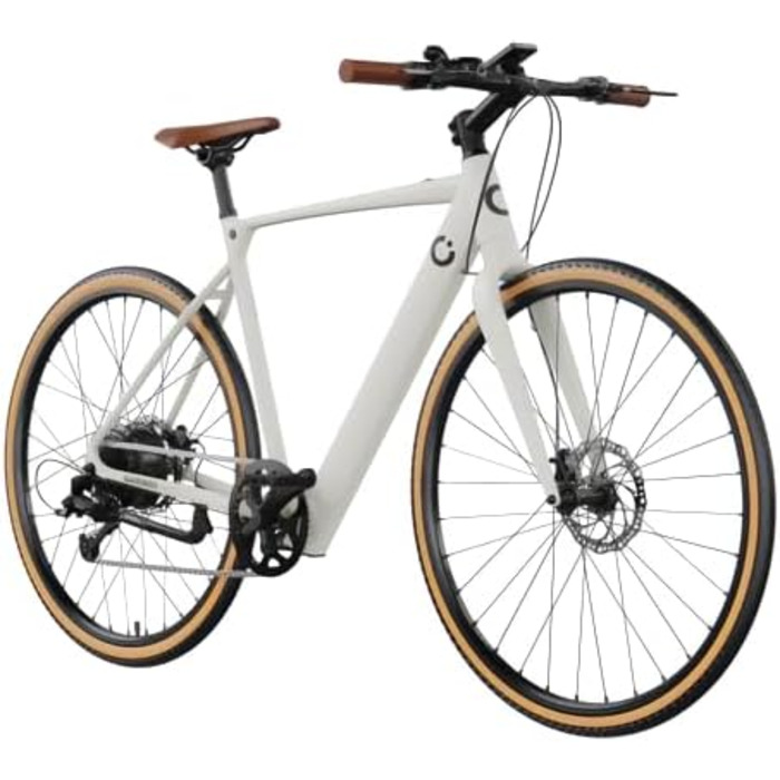 Електричний міський велосипед Cecotec City Sprint, 250 Вт, 28-дюймові колеса, запас ходу 70 км, акумулятор 360 Втгод, 8-швидкісна коробка передач Shimano Altus та подвійні гідравлічні дискові гальма