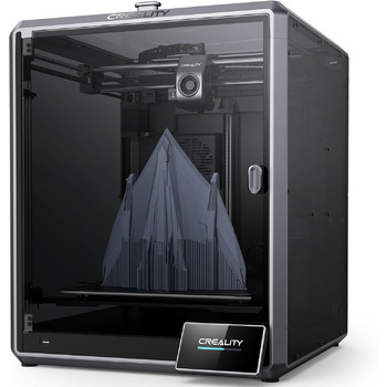 Принтер Creality K1 Max, швидкість друку 600 мм/с, автоматичне вирівнювання, подвійне охолодження, інтелектуальна камера AI, велик
