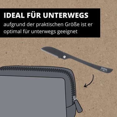 Чоловіча бритва для волосся та бороди PARSA, набір з 2 складних бритв із японської нержавіючої сталі, бритва для підстригання бороди перукарський ніж