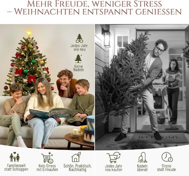 Штучна ялинка преміум-класу 220 см PURE LIVING INTERIOR DESIGN