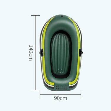 Надувні човни harayaa, надувний човен, каяк, плот, спортивний човен для дорослих, 1 особа з веслом