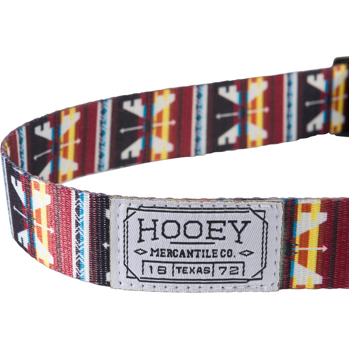 Нашийник для собак Hooey Nomad, міцний поліестеровий ремінець, дизайн у стилі вестерн, принт Тотем, розмір L