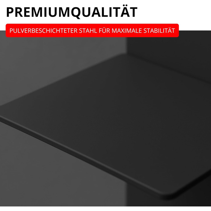 Настінна книжкова полиця Radius Booksbaum 2, велика, біла, виготовлена зі сталі з порошковим покриттям, 15 x 170 x 15,5 см, вміщує приблизно 130 книг, вантажопідйомність 6,5 кг на полицю, елегантна настінна полиця (725B)