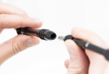 Набір інструментів Meister Feinmechaniker 108 предметів Комплект для ремонту смартфонів, планшетів, ПК, консолей, камер, годинників, окулярів, моделей та іншого / Набір для ремонту / Набір прецизійних викруток / 3387780