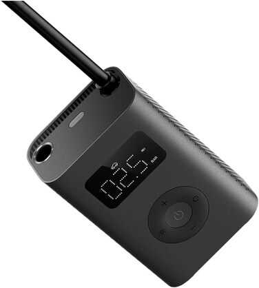 Портативний повітряний компресор для автомобіля, мотоцикла, велосипеда з тиском до 10,3 бар, 3-150 PSI, 6 різних режимів з автомат