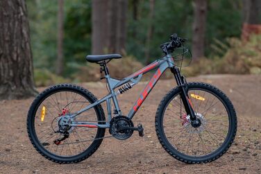 Гірський велосипед Huffy Marker 24&39 - Grau 21-Gang Shimano