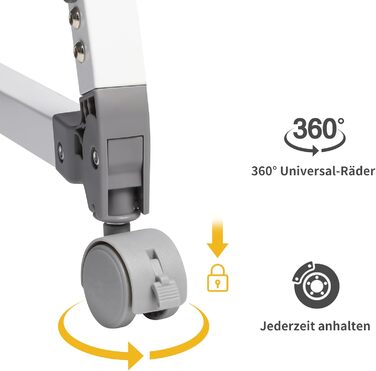 Дитяче ліжечко Side-by-Side, дитяче ліжечко 2-в-1 від народження до 25 кг, додаткове ліжко з 6 регулюваннями висоти, з матрацом/відкидною бічною панеллю/колесами, ліжечко з сітчастої тканини - 80 x 40 x 100-115 см - льон 80 x 40 x 100-115 см - льон