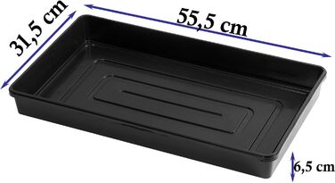 Квадратних горщиків для розсади з блюдцями, горщики для живців та розмноження розсади, з лотком, лотки для перенесення човників (горщики для розсади 9x9x9,5 блюдця 5 шт.) Горщики для розсади 9x9x9,5 блюдця, 5 шт., 18