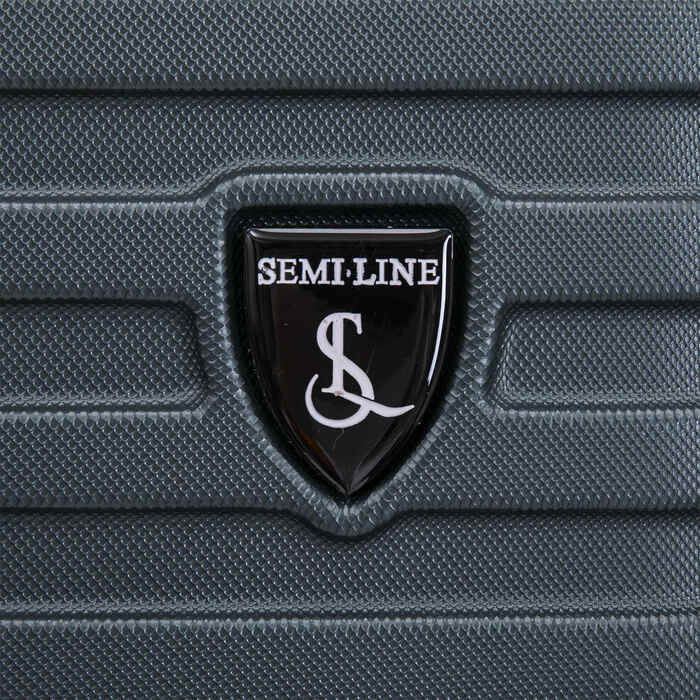 Валіза Semi Line 20' (S) Navy-Green (T5865-1)