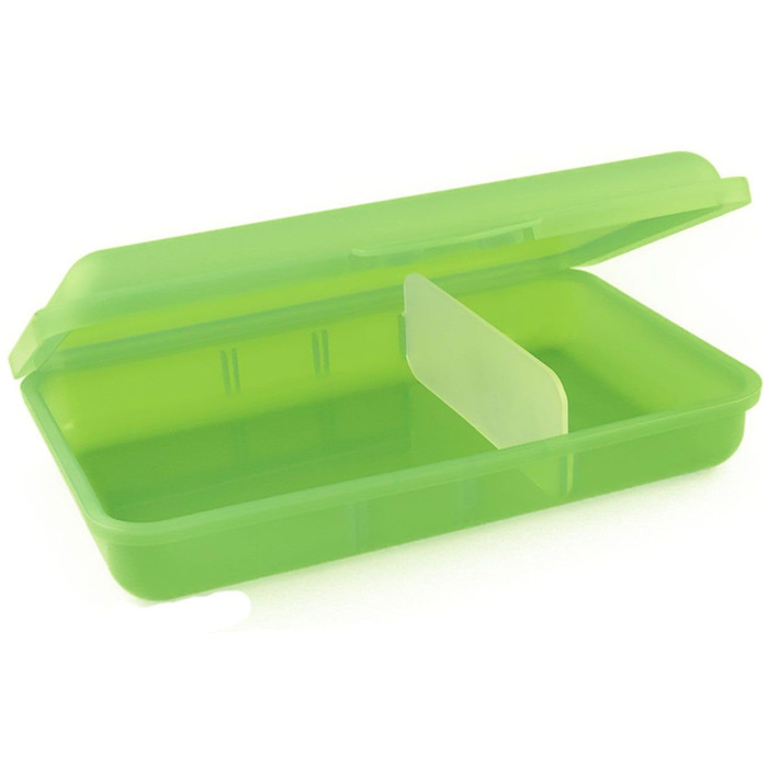 Контейнер для обіду Buchsteiner Klickbox FLAT з роздільником Ланчбокс Коробка для зберігання Герметична коробка Можна мити в посудомийній машині (7665l)