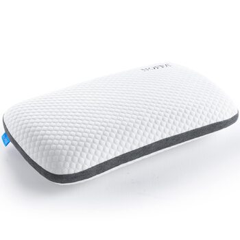 Жорстка подушка з в&39язкопружної піни заввишки 11 см для сну, ортопедична подушка для сну на боці, подушка для підтримки шиї, подушка з піни з ефектом пам&39яті, 40x60 см (60 x 40 x 11 см).