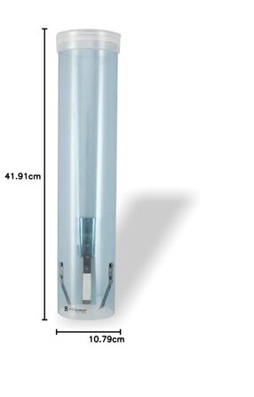 Висувна чашка для води San Jamar C3165TBL середнього розміру, арктичного синього кольору