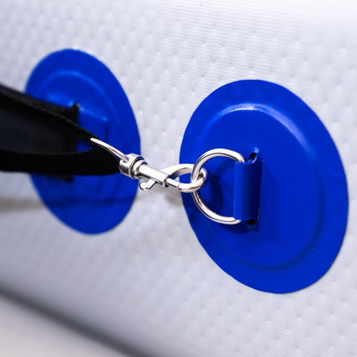 Одинарний каяк No Stress 350 см Надувний каяк з технологією Dropstitch Відмінна курсова стійкість, 3-камерна система У комплекті весло, сидіння, насос, ласти, рюкзак та ремкомплект