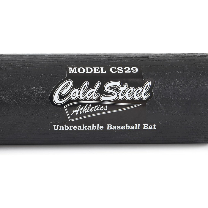 Бейсбольна бита Cold Steel Brooklyn Crusher (92BSS), чорна, 73,7 см, унікальна