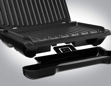 Розмір 24х17см - на 3 порції Compact Steel Red (для м'яса, риби та овочів, паніні та бутербродниці, зменшує до 42 жиру)25030-56 Компактний одинарний