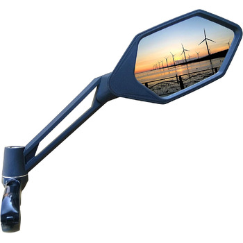 Нові стійкі до подряпин скляні лінзи, дзеркало на кермо велосипеда, регульоване безпечне дзеркало заднього виду, дзеркало для велосипеда, ME-005 (2019)