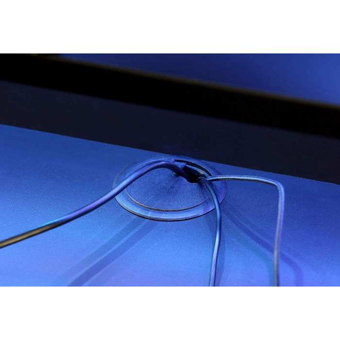 Ігровий стіл Forte Tezaur, 160 x 91 x 72 см, дерев'яний композит, чорний матовий