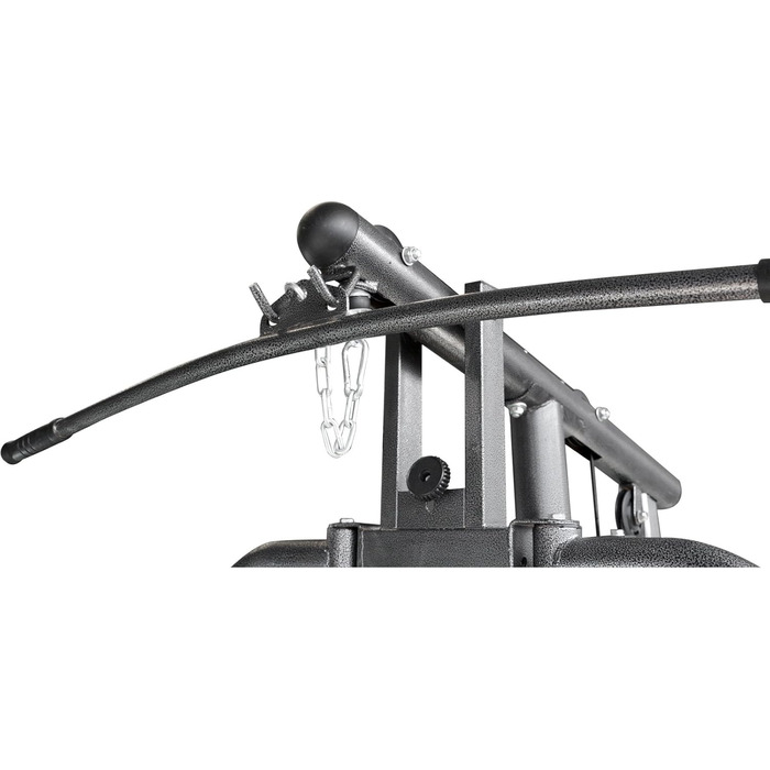 Універсальна силова станція Train Hard, багатофункціональна лавка для ваги зі штангою, стійка для лат, розгинання ніг метелик, згинання ніг 60 кг, складна вага