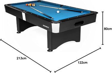 Більярдний стіл Buckshot Manhattan 7 футів — класика американського більярду у вас вдома