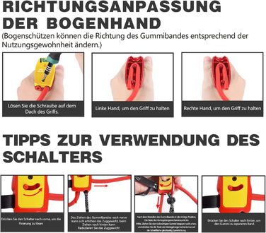 Тренажер для стрільби з лука Elong — силовий розтяжний тренажер для рекурсивних та складних луків, жовтий