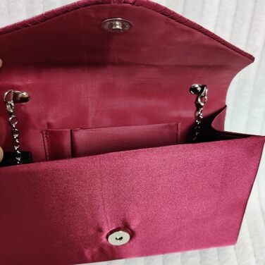 Елегантна жіноча сумочка з діамантами, блискуча, для вечірки, випускного, дівич-вечора, бордового кольору