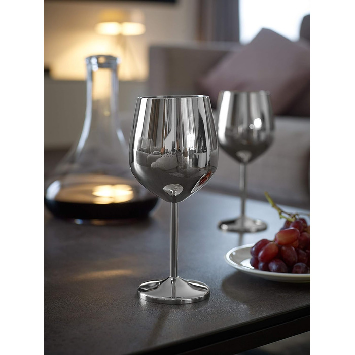 Келихи для вина ECHTWERK з нержавіючої сталі, набір келихів для вина, келихи для червоного вина, келихи для кемпінгу, келихи для к