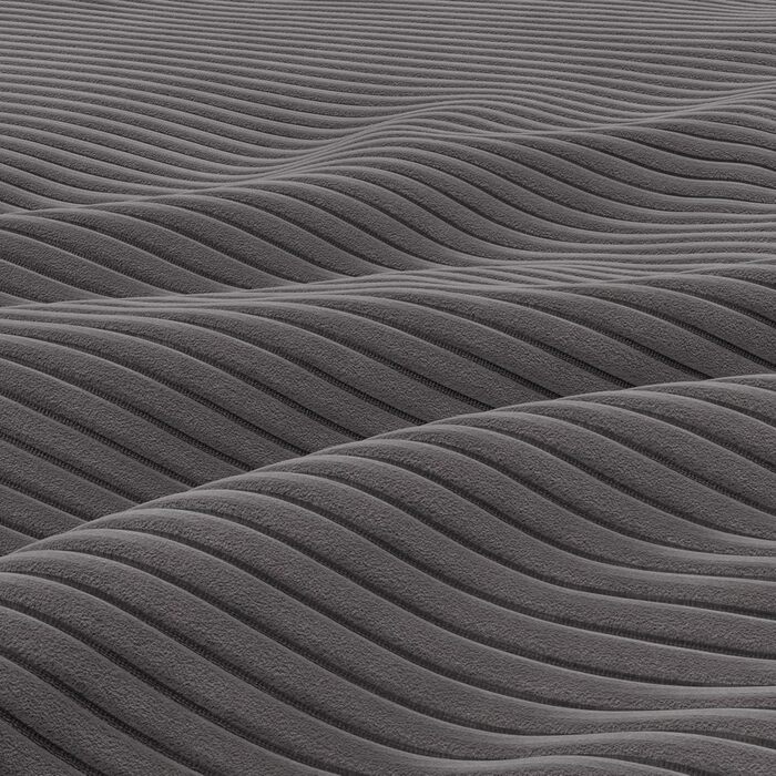 Кутовий диван з функцією сну та відділенням для зберігання речей шириною 287 см VELANO, кутовий диван, L-подібний диван, великий диван, комфорт та стиль, L-подібний секційний диван, L-подібний диван з функцією сну - Вельветовий диван темно-сірий (Poso 022