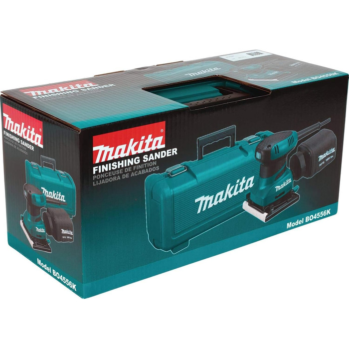 Шліфувальна машина Makita BO4556K, 200 Вт, 120 В