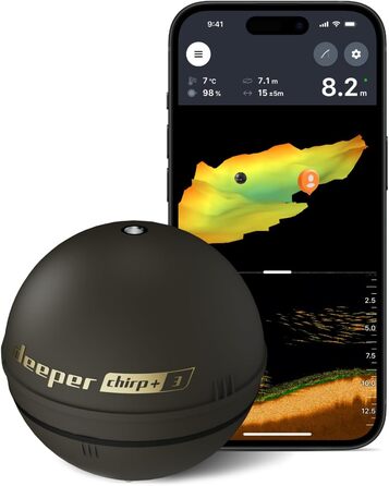 Бездротовий GPS-сонар Deeper Chirp+ 3 для риболовлі