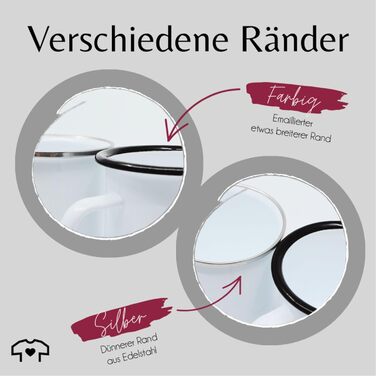 Емальована кружка, бляшана кружка - фотозображення - подарунок з логотипом клубу, створіть свій власний дизайн з логотипом та текстом вашого клубу 300 мл - біла/чорна - кавова кружка, кружка з фотографією компанії, персоналізована, мій 1 біла/чорна