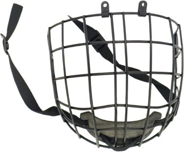 Повна клітка для хокейного шолома з металевої сітки, стійка до подряпин маска для хокею на льоду для дорослих та молоді