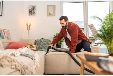 Миючий пилосос Krcher SE 5, багатофункціональний продукт 3-в-1, для килимових покриттів і твердих підлог, зручна система з 2 бакам