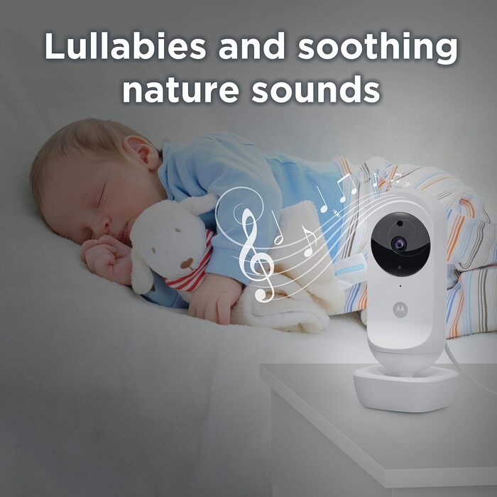 Монітор для дітей з 2 камерами 5,0-дюймовий відеомонітор для відеоняні HD-дисплей Дисплей з розділеним екраном Нічне бачення Двост