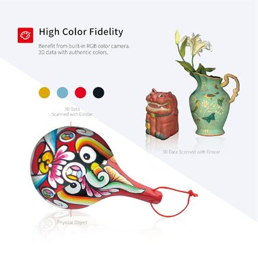 Сяючий 3D 3D сканер Einstar