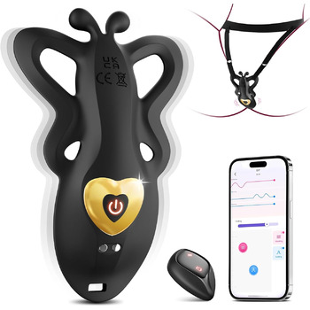 Вібратор “Метелик” Tagnaff для жінок, з APP-керуванням