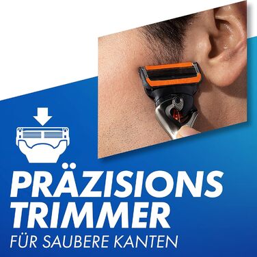 Леза для бритви Gillette ProGlide Power, 4 змінні леза для вологих бритв Men з 5-кратним лезом New 4 шт. и (1 упаковка)