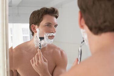 Леза бритви My-Blades сумісні з Gillette Mach3, пластик нейтральний, 16 змінних лез для вологої бритви з 5-кратним лезом