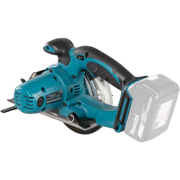 Акумуляторна ручна дискова пила Makita 51 мм 18 В, в корпусі MAKPAC без акумулятора та зарядного пристрою, DSS501ZJ