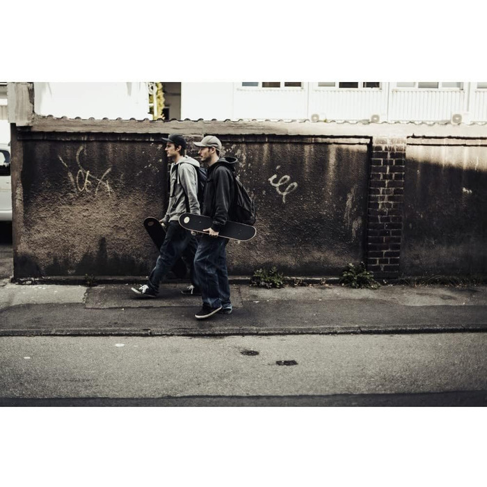 Скейтборд HUDORA Torrance ABEC 5 (12553) – класичний стріт-скейт 31" з канадського клена, підшипники ABEC-5, навантаження 100 кг