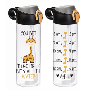 Пляшка для води Herevin Giraffe 0.75 л (161684-052) (7182689) Пляшка для води Herevin Giraffe 0.75 л (161684-052) (7182689)