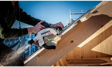 Акумуляторна дискова пила Metabo KS 18 LTX 66 BL 18V 2 шт. LiHD зарядний пристрій ASC 145- metaBOX 340 - 611866810