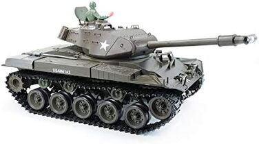 Радіокерований танк Heng Long Walker Bulldog M41, масштаб 116, з димом та звуком